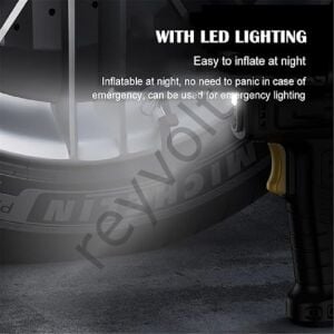 Suitu ST-5007 Basınç Göstergeli Taşınabilir Lastik Pompası Hava Kompresörü