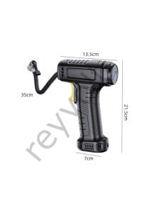 Suitu ST-5007 Basınç Göstergeli Taşınabilir Lastik Pompası Hava Kompresörü