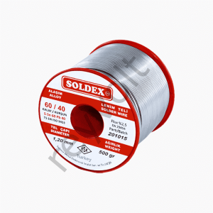 SOLDEX Lehim Teli 1.20 mm 500 gr  Sn60 Pb40
