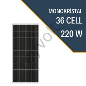 LEXRON 220 WATT GÜNEŞ PANELİ