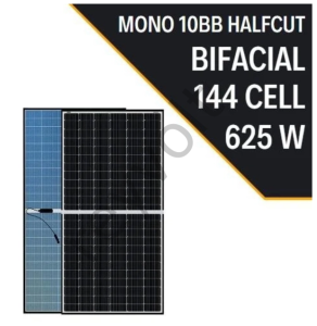 LEXRON 625W 10BB BIFACIAL HALF CUT MONOKRISTAL GÜNEŞ PANELİ SOLAR PANEL