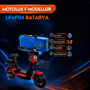 Motolux F4 48 Volt 12 Ah LiFePO4 Batarya