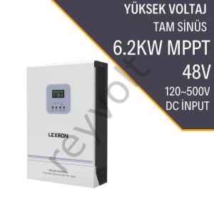 LEXRON 6.2KW MPPT 120-500V PV INPUT 100A MPPT INVERTER PARALLENEBİLİR