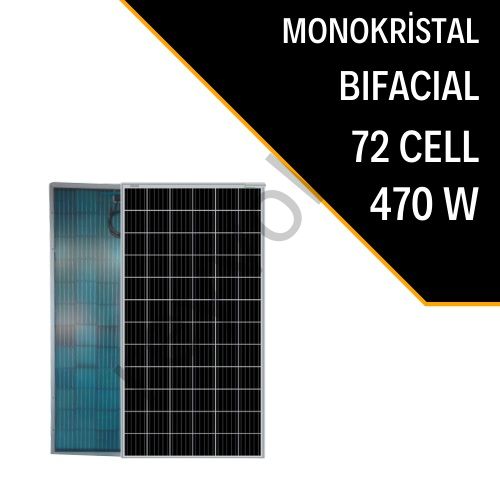 LEXRON 470 WATT GÜNEŞ PANELİ