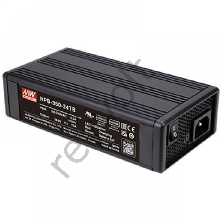 MEANWELL 360W 12V 20A AC-DC AKÜ ŞARJ CİHAZI - NPB-360-12TB