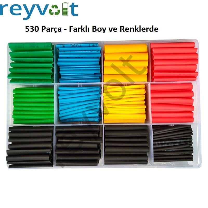 Kablo Daralan Makaron Seti - 530 Parça - Kutulu