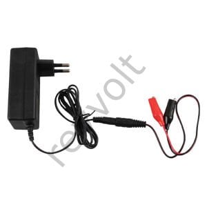 14.4 Volt 2 Amper LiFePO4 Şarj Duvar Tipi 5.5*2.5 uçlu + Krokodil Aparatlı - WEKO