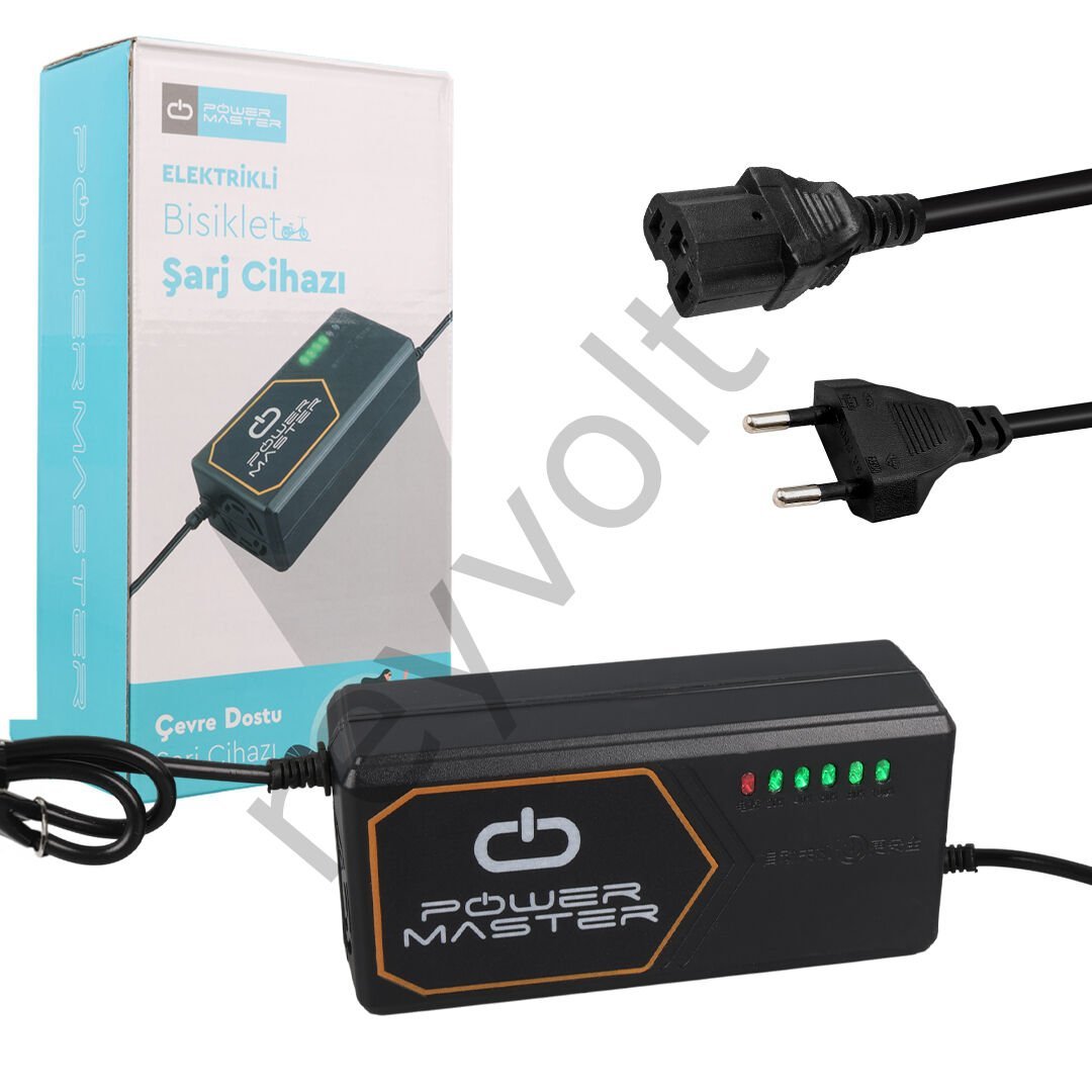 72 Volt 20 Amper Elektrikli Bisiklet Şarj Adaptörü