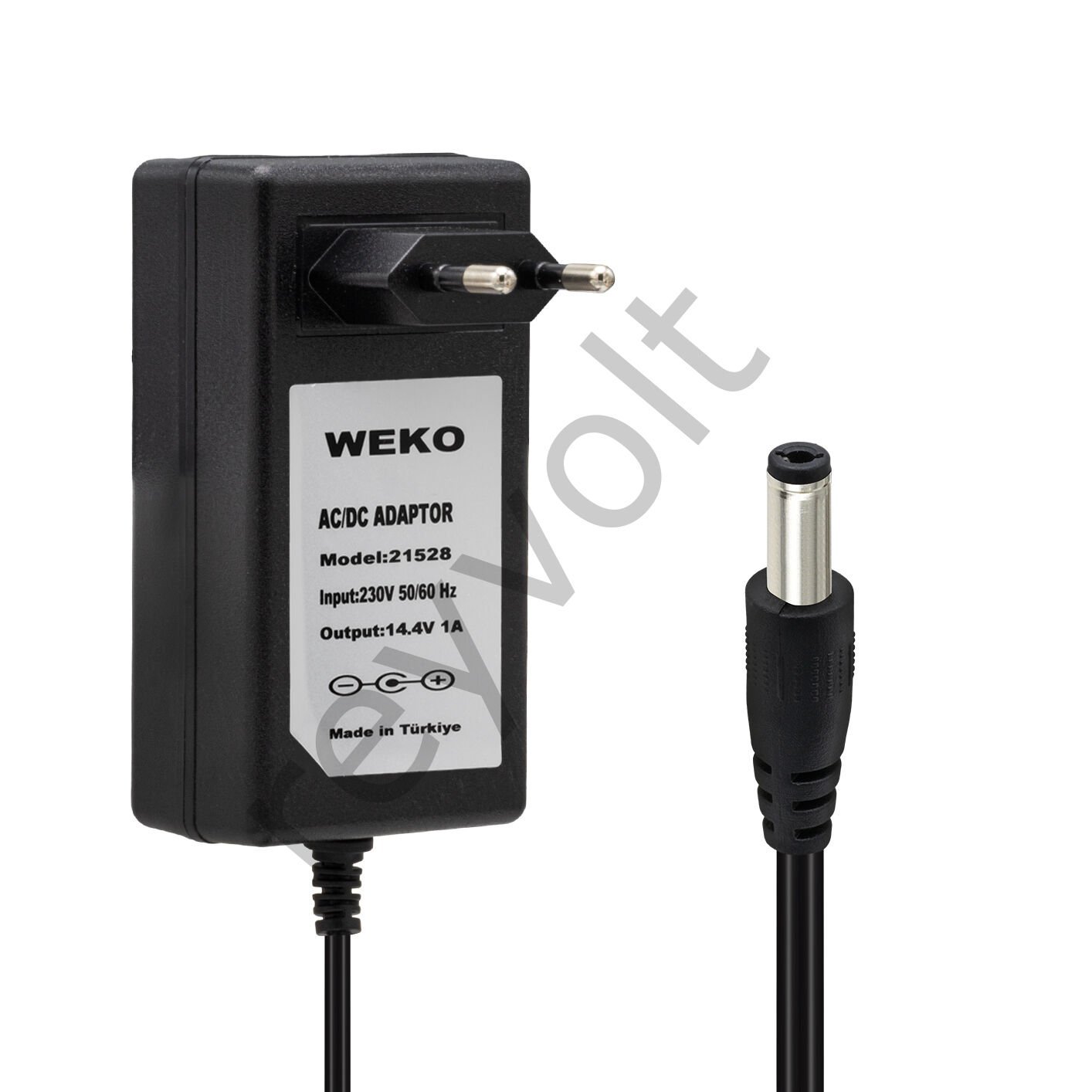 14.4 Volt 1 Amper LiFePO4 Şarj Duvar Tipi 5.5*2.5 uçlu - WEKO
