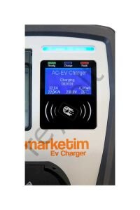Elektromarketim EMEV 22kW 3 Faz 32A Tip 2 Soketli Elektrikli Araç Şarj İstasyonu