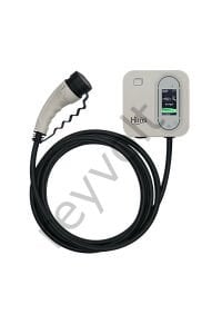 Hims HCDKB-22 22kw Destekli 5m Kablolu Smart Beyaz Elektrikli Araç Şarj İstasyonu