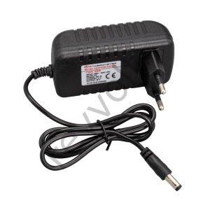 POWERMASTER 12 Volt- 2 Amper 5.5*2.5 MM  Uçlu Plastik Kasa Priz Tipi Adaptör