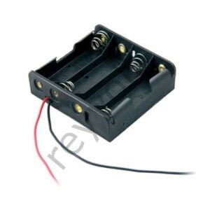 Yan Yana 4 Lü AA Pil Yuvası