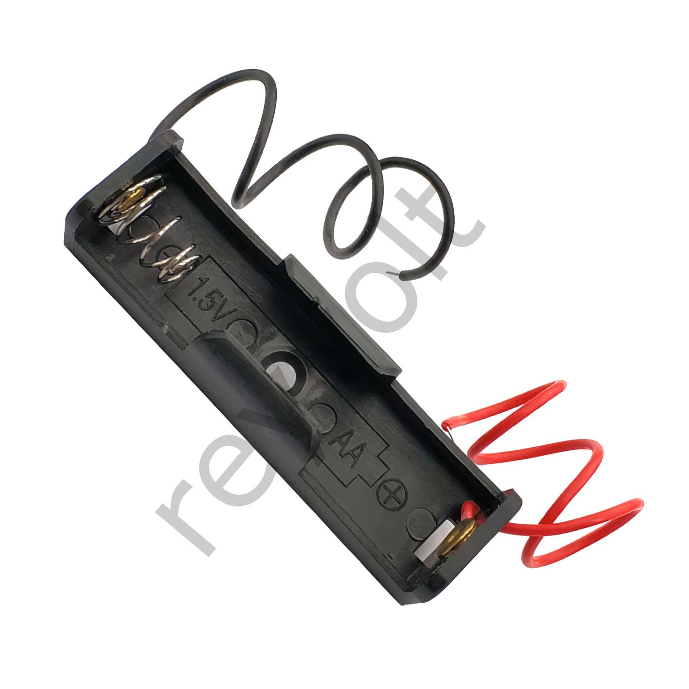 18650 Piller İçin Kablolu Tekil Pil Yuvası