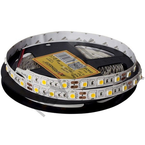 LED ŞERİT 3 ÇİPLİ MAVİ İÇ MEKAN SİLİKONSUZ 60 LED 5 METRE