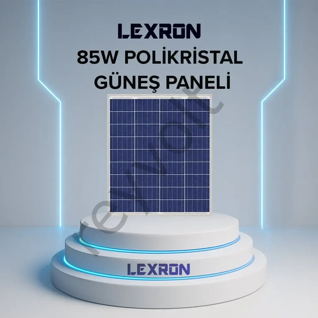 85W POLİKRİSTAL GÜNEŞ PANELİ