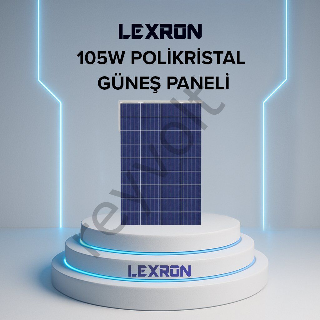 105W POLİKRİSTAL GÜNEŞ PANELİ