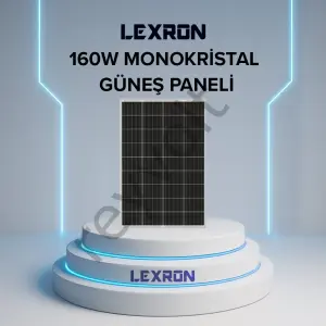 160W MONOKRİSTAL GÜNEŞ PANELİ