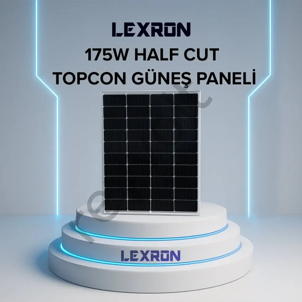 175W Half-Cut Topcon Güneş Paneli