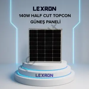 140W HALF-CUT TOPCON MONO GÜNEŞ PANELİ