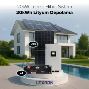 20Kw Trifaze Hibrit Sistem 1