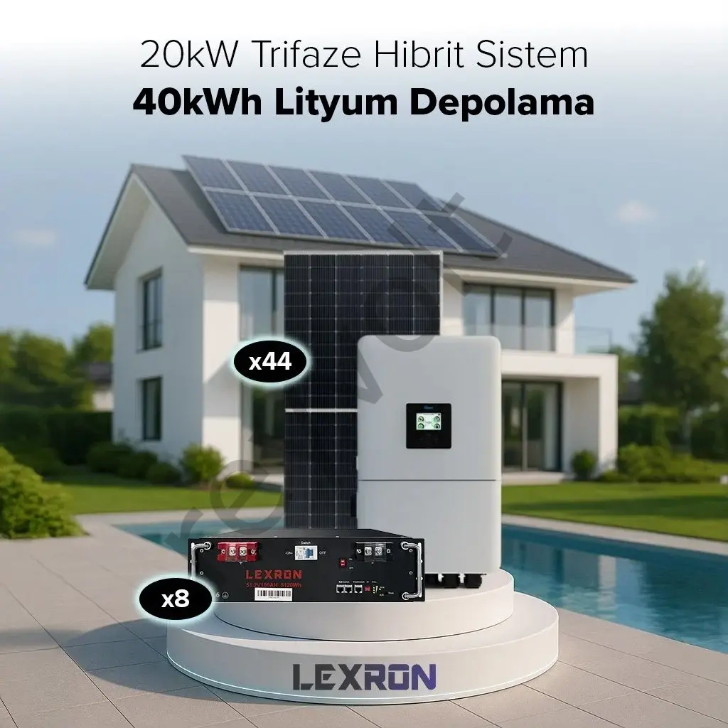 20Kw Trifaze Hibrit Sistem 3
