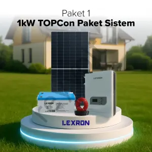 1Kw Topcon Paket Sistem (Paket1)