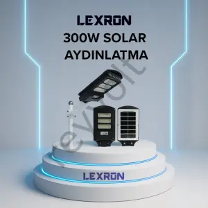 300W Solar Aydınlatma