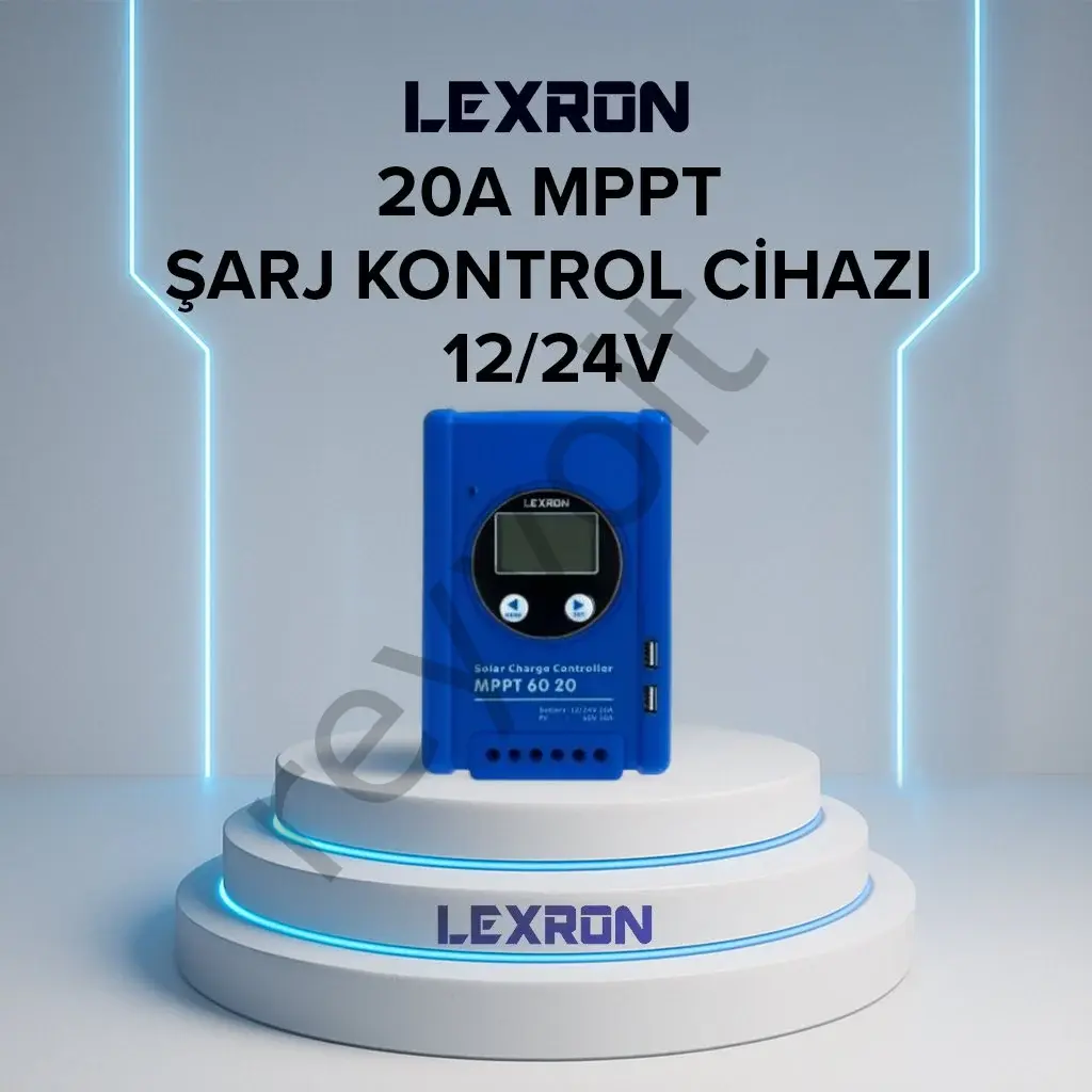 20A Mppt Şarj Kontrol Cihazı
