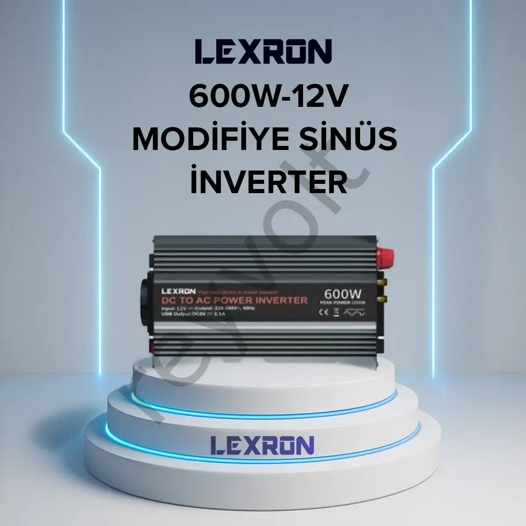 600W-12V Modifiye Sinüs İnverter