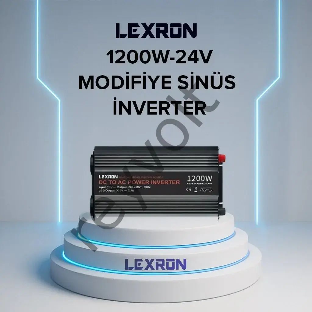 1200W-24V Modifiye Sinüs İnverter