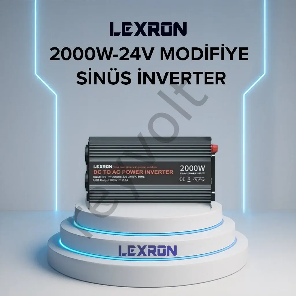 2000W-24V Modifiye Sinüs İnverter