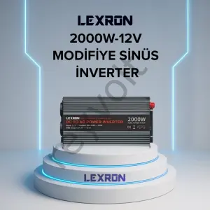 2000W-12V Modifiye Sinüs İnverter