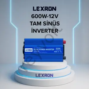 600W-12V Tam Sinüs İnverter