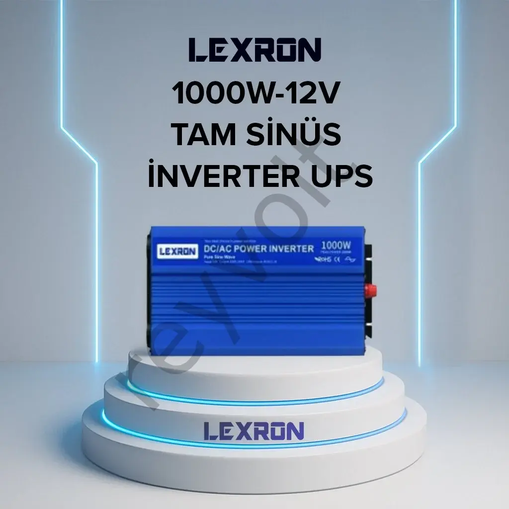 1000W-12V Tam Sinüs İnverter(Ups)