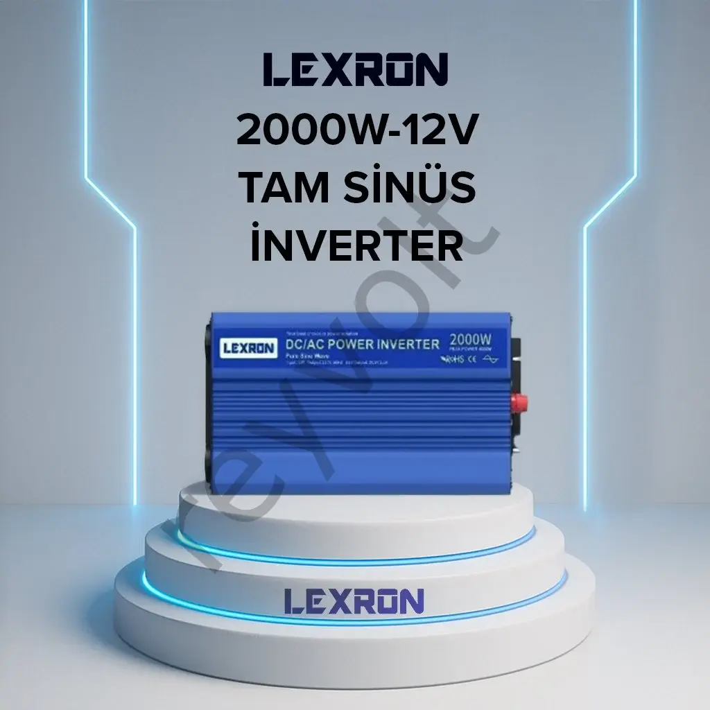 2000W-12V Tam Sinüs İnverter