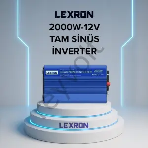 2000W-12V Tam Sinüs İnverter