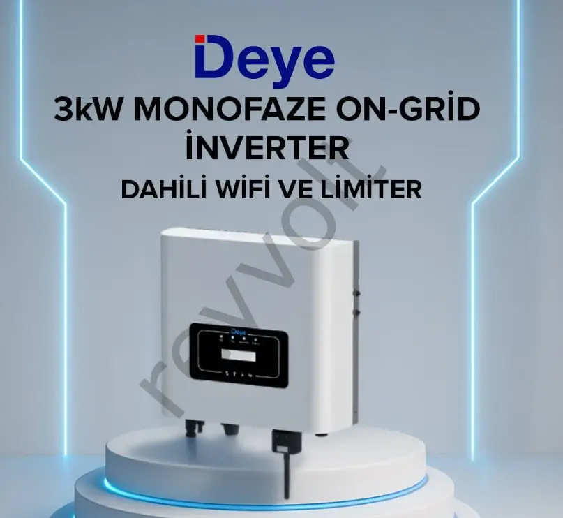 3Kw On-Grid Monofaze İnverter