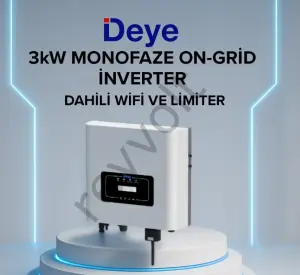 3Kw On-Grid Monofaze İnverter