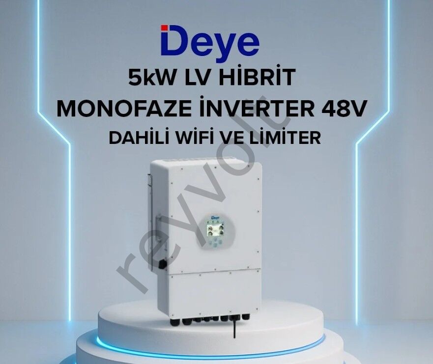 5Kw Hibrit Monofaze İnverter Lv