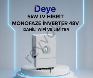 5Kw Hibrit Monofaze İnverter Lv