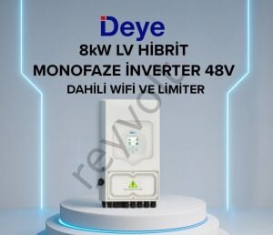 8Kw Hibrit Monofaze İnverter Lv