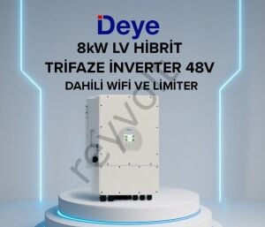 8Kw Hibrit Trifaze İnverter Lv