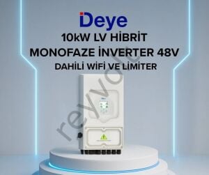 10Kw Hibrit Monofaze İnverter Lv