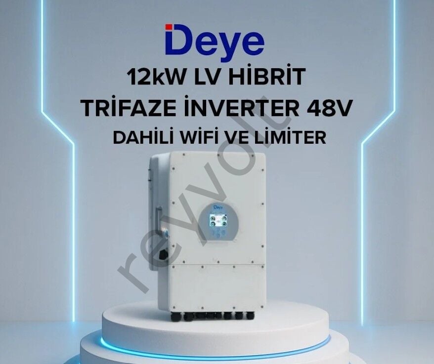 12Kw Hibrit Trifaze İnverter Lv