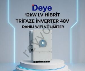 12Kw Hibrit Trifaze İnverter Lv