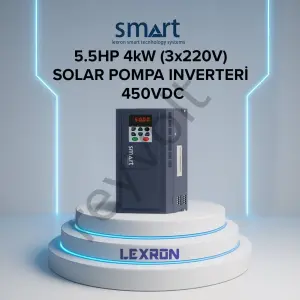 5.5Hp 4Kw (3x220V) Solar Pompa İnverter