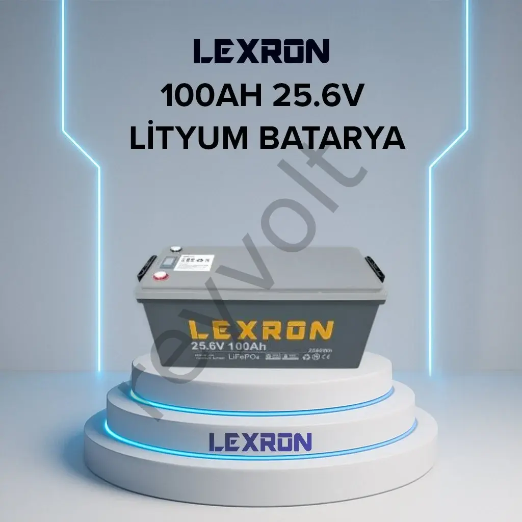 100AH 25.6V Lityum Batarya