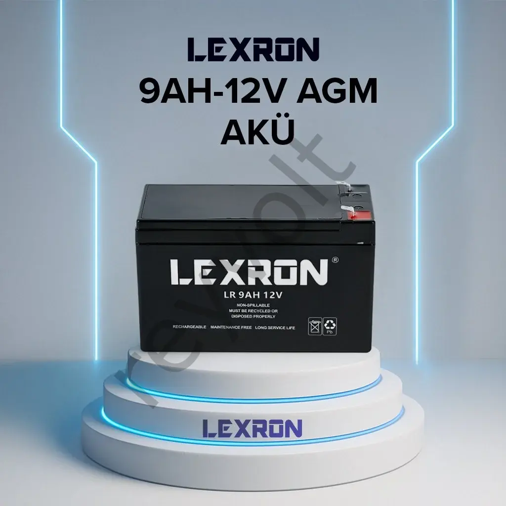 9AH-12V Agm Akü