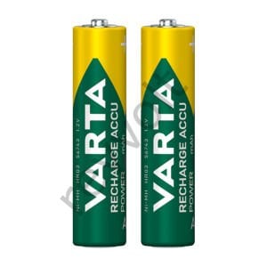 Varta 2V - 800 MAH  AAA Şarjlı 2'Li İnce Kalem Pil